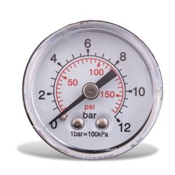 GAV Pressure Gauge 40mm 1/8 Rear Packaged